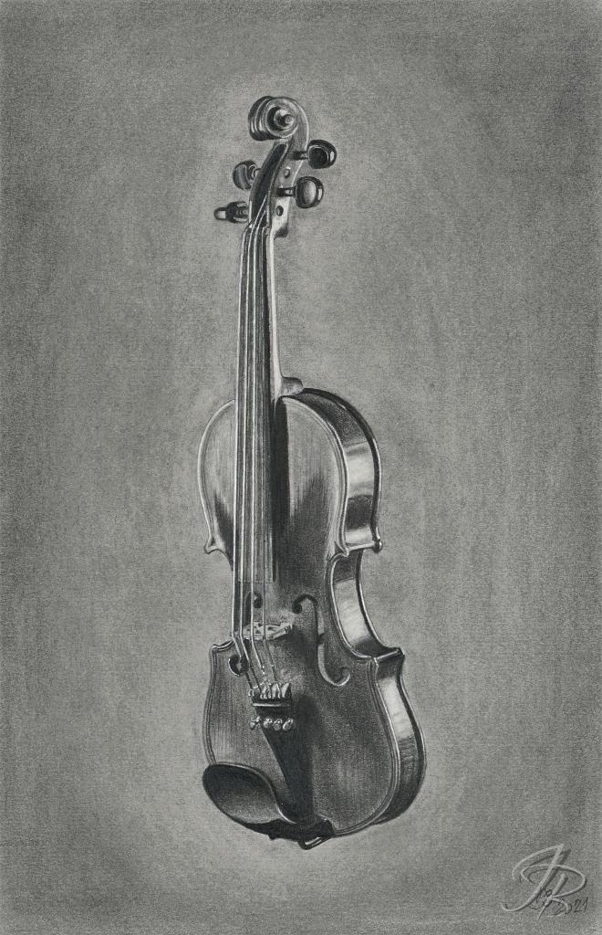 Violin (20 cm x 13 cm), 2021
- Own theme -